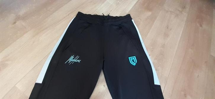 Trainingsbroek zwart wit blauw van Malelions maat S !, Kleding | Heren, Broeken en Pantalons, Gedragen, Maat 46 (S) of kleiner