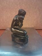 Brons moeder met kind, Antiek en Kunst, Ophalen of Verzenden, Brons