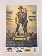 CROCODILE DUNDEE   FILMPOSTER  35-50 cm   USED, Ophalen of Verzenden, Gebruikt, A1 t/m A3, Film en Tv