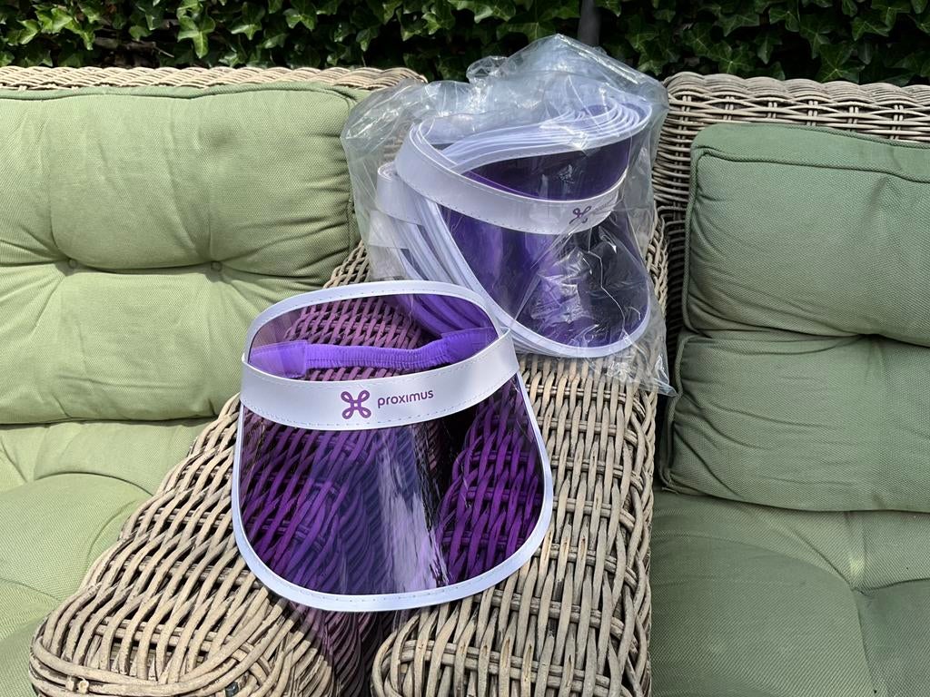 Zonnekleppen 25 stuks - NIEUW, Kleding | Dames, Hoeden en Petten, Nieuw, Ophalen of Verzenden