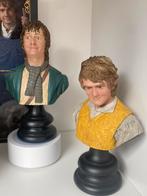 Hobbits bustes weta sideshow, Verzamelen, Lord of the Rings, Ophalen of Verzenden, Zo goed als nieuw, Beeldje of Buste