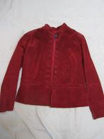 nieuw prachtig rood suède jasje maat42 V&D, V&D, Maat 42/44 (L), Nieuw, Ophalen of Verzenden