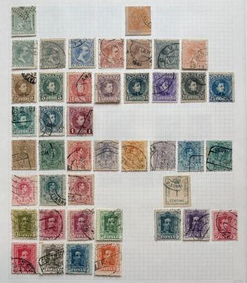 Grote verzameling SPANJE in Importa album 1873 - 1975 beschikbaar voor biedingen