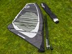 Unifiber Experience 5.0 + mast + mastvoet, Watersport en Boten, Windsurfen, Ophalen, Zo goed als nieuw, Zeil, 5 tot 7 m²