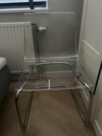 IKEA transparante stoel, Huis en Inrichting, Ophalen, Kunststof, Gebruikt, Overige kleuren