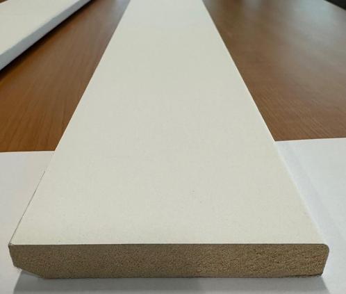 MDF FSC plinten wit gegrond, Doe-het-zelf en Verbouw, Overige Doe-het-zelf en Verbouw, Nieuw, Ophalen