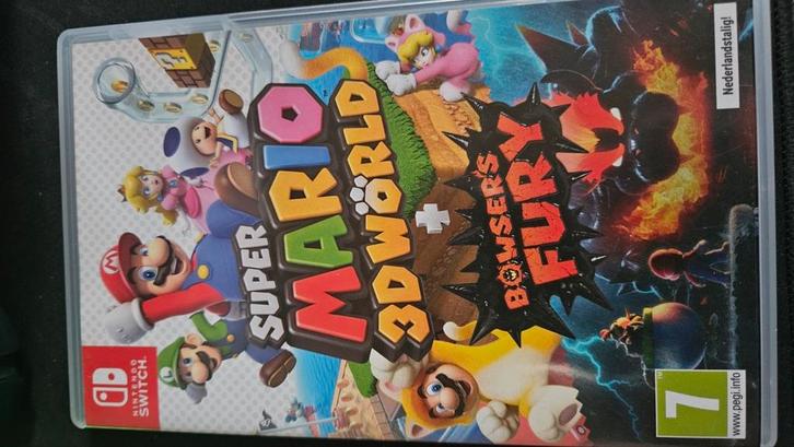 Super Mario 3D World + Bowser's Fury, Spelcomputers en Games, Games | Nintendo Switch, Zo goed als nieuw, Overige genres, 3 spelers of meer