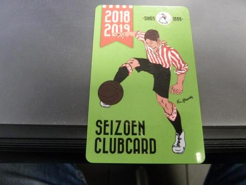 Seizoenkaart Sparta 18-19 Bedrukt / Gelopen, Verzamelen, Sportartikelen en Voetbal, Zo goed als nieuw, Overige typen, Sparta, Ophalen of Verzenden