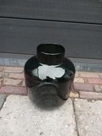 Vaas, zwart rookglas!, Huis en Inrichting, Ophalen, Zwart, Minder dan 50 cm, Glas
