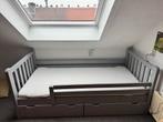 Tienerbed massief grenen 90x200 incl matras & lattenbodem, Kinderen en Baby's, Ophalen, 85 tot 100 cm, Zo goed als nieuw, Lattenbodem