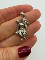 A718 Prachtige zilveren hanger cherubijn, Ophalen of Verzenden, X, Zilver, X