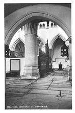 960101 Haarlem St Bavo Kerk 1954 Gelopen met postzege