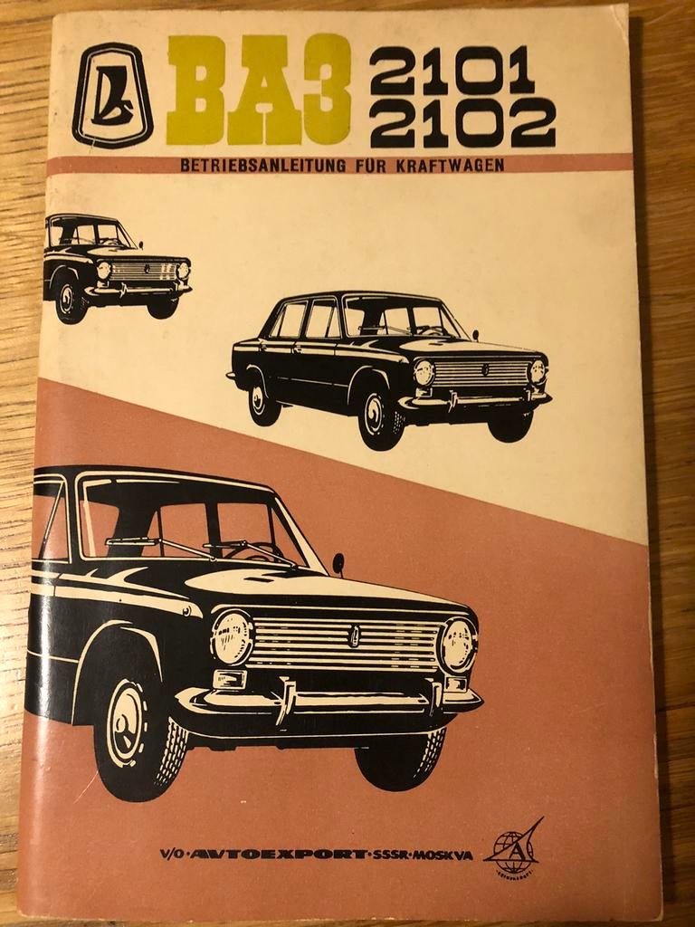 Nederlands-Russisch instructieboek Lada 1200S, Ophalen of Verzenden