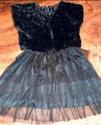 Feest jurk mt 92 + vestje glitters zwart meisje, Kinderen en Baby's, Kinderkleding | Maat 92, Meisje, Ophalen of Verzenden, Zo goed als nieuw