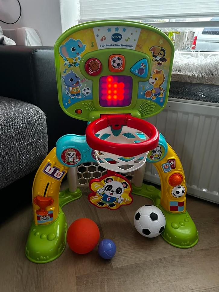 VTech 3-in-1 Sport & Score Speelplezier, Kinderen en Baby's, Speelgoed | Vtech, Zo goed als nieuw, 2 tot 4 jaar, Ophalen