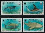 S22 Kiribati 566/69 postfris Vissen / WWF, Verzenden, Postfris, Dier of Natuur