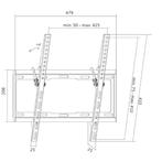 QLED OLED LED LG Samsung TV Muurbeugel 32 40 43 49 55 inch, 2direct GmbH, Langenstück 5 58579 Schalksmühle, Germany, Nieuw, Ophalen of Verzenden