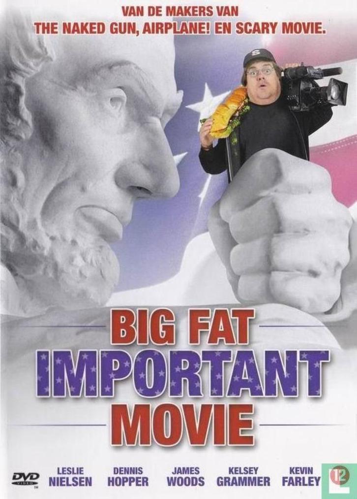 Big fat important movie (David Zucker), Cd's en Dvd's, Dvd's | Komedie, Zo goed als nieuw, Overige genres, Vanaf 12 jaar, Ophalen of Verzenden