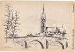 Roermond Kathedraal St. Cristoffel- atelier v. Oosten- 1944, Verzenden, 1940 tot 1960, Ongelopen, Limburg