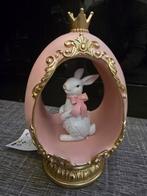 Schattig Konijn in Ei - Decoratief Beeldje, Ophalen of Verzenden, Nieuw