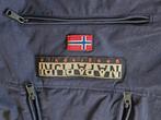 NAPAPIJRI JAS DONKERBLAUW MAAT 170, Verzenden, Zo goed als nieuw, Overige maten, Blauw