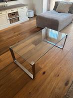 Designer salontafel / Van Til interieur / Gehard glas, 100 tot 150 cm, Minder dan 50 cm, Rechthoekig, 50 tot 100 cm