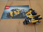 Lego Technic Telescooplader met Moter+Zijspan, Ophalen of Verzenden, Zo goed als nieuw, Complete set, Lego
