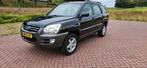 Kia Sportage 2.0 2WD 2007 Zwart, Auto's, Kia, 1442 kg, 74 €/maand, Zwart, 4 cilinders