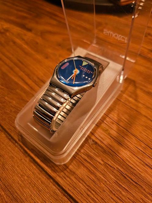 Vintage swatch coldsteel gy105 Swatch, Sieraden, Tassen en Uiterlijk, Horloges | Antiek, Overige merken, Overige materialen, 1960 of later