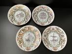 Limoges wandborden van Dirksland op Goeree - Overflakkee, Antiek en Kunst, Ophalen