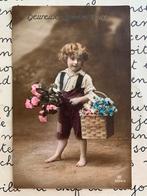 6-10-1913 Heureux Anniversaire (ME), Verzamelen, Ansichtkaarten | Themakaarten, Ophalen of Verzenden, Voor 1920, Gelopen, Kinderen