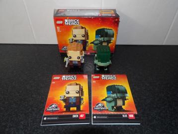 Als nieuw Lego Brickheadz Jurrassic World 41614 Owen en Blue beschikbaar voor biedingen