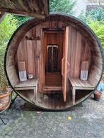 2 persoons buitensauna van red ceder, Ophalen of Verzenden, Complete sauna