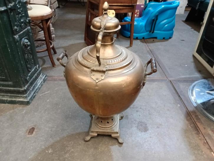 Antieke Samowar - Koperen Waterkoker, Antiek en Kunst, Antiek | Koper en Brons, Koper, Ophalen of Verzenden