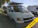 Volkswagen Transporter 1.9TD 292 T800 Dubbele Cabine Trekhaa, Auto's, Voorwielaandrijving, Stof, Zwart, 4 cilinders