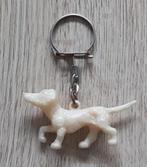 Vintage Sleutelhanger Hond Teckel., Ophalen of Verzenden, Gebruikt, Dier of Natuur