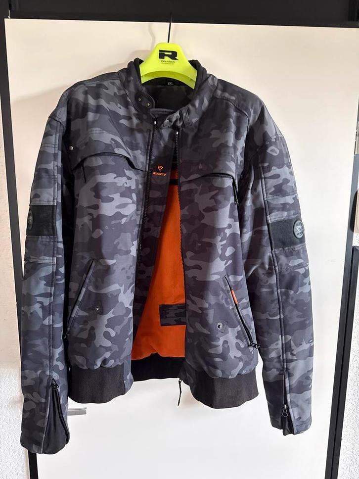 Difi Motorjas Camouflage - Maat XXL, Motoren, Kleding | Motorkleding, Jas | textiel, Heren, Tweedehands, Ophalen of Verzenden