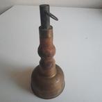 Antieke koperen scheepsbel/schoolbel/ tafelbel, Antiek en Kunst, Ophalen of Verzenden