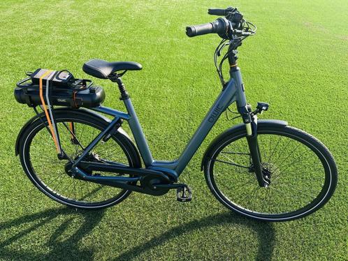 Qwic Premium elektrische damesfiets 756WH accu ebike, Fietsen en Brommers, Elektrische fietsen, Zo goed als nieuw, Qwic, 55 tot 59 cm