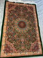 100% Iraanse zijden tapijt, Groen, Ophalen