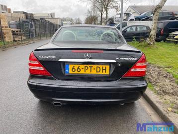 MERCEDES SLK R170 Zwart 197 achterbumper bumper achter 1996- beschikbaar voor biedingen