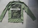 shirt Mitch mt 158/164 groen  warning,  zgan, Verzenden, Zo goed als nieuw, Shirt of Longsleeve, Jongen