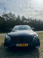 Mercedes-Benz E220D 194pk PANO|AMG|360|SFEER, Auto's, Automaat, Achterwielaandrijving, Leder en Stof, Zwart