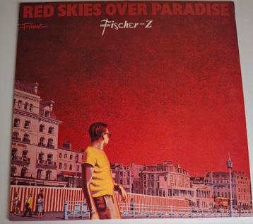 Fischer-Z - Red Skies Over Paradise LP beschikbaar voor biedingen