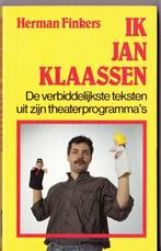 HERMAN FINKERS - IK JAN KLAASSEN, Ophalen of Verzenden, Zo goed als nieuw, Herman Finkers