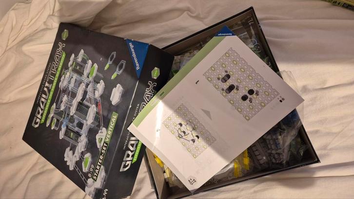2 sets gravitrax met trampoline, Kinderen en Baby's, Speelgoed | Educatief en Creatief, Zo goed als nieuw, Bouwen, Ophalen of Verzenden