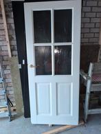 Opdekdeur 200x83 cm - Sponningmaat, Ophalen, Gebruikt, 80 tot 100 cm, Binnendeur