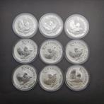 Australia – Kookaburra 2024 – 1oz x 9 (Silver), Ophalen of Verzenden