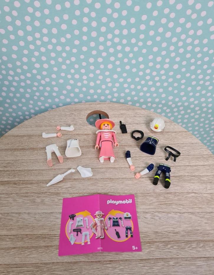 Playmobil 9855 Judoka, brandweervrouw en dame (3 in 1), Kinderen en Baby's, Speelgoed | Playmobil, Nieuw, Los playmobil, Ophalen of Verzenden