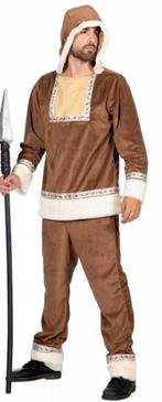 Mooie bruin/beige/wit FLUFFY ESKIMO pak, Ophalen, Carnaval, Kleding, Maat 56/58 (XL)